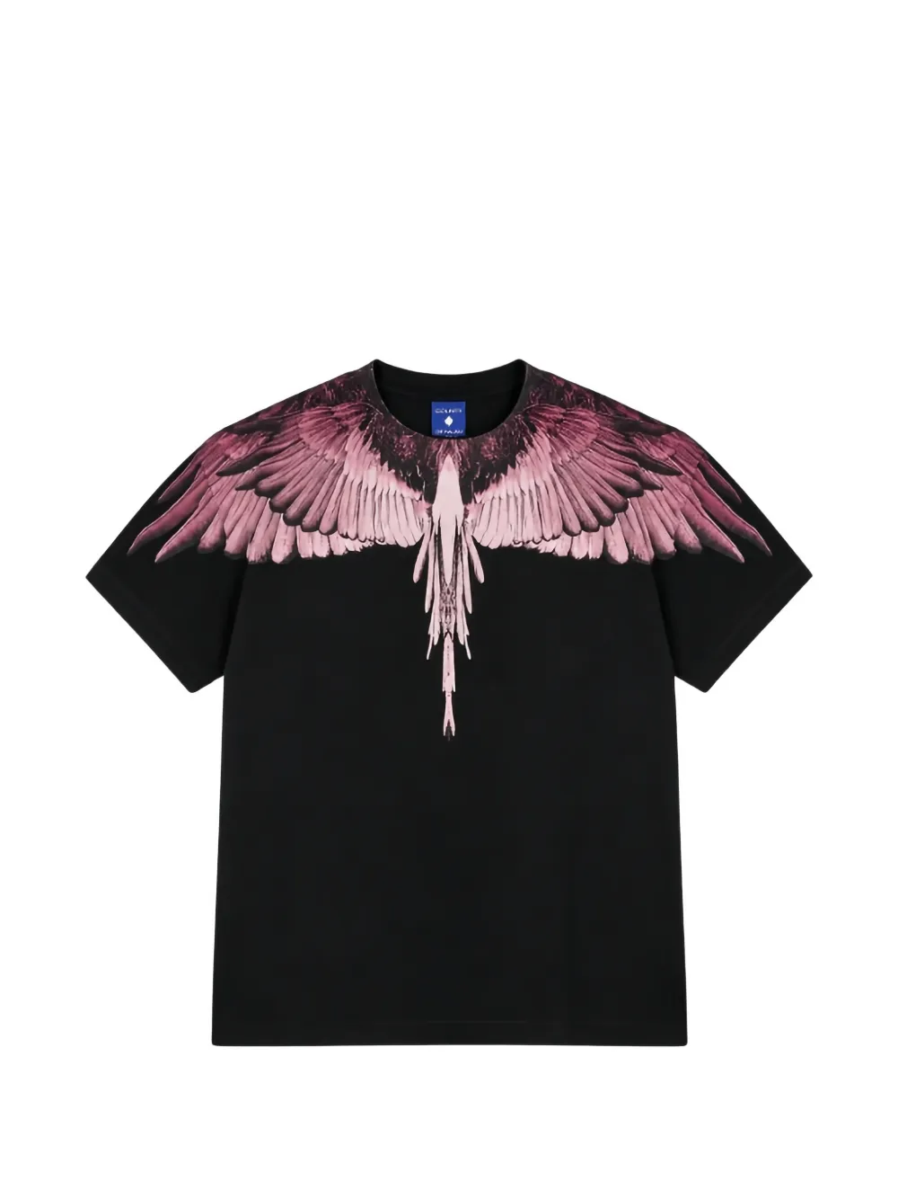 COUNTY OF MILAN KIDS wings-print T-shirt - Nero