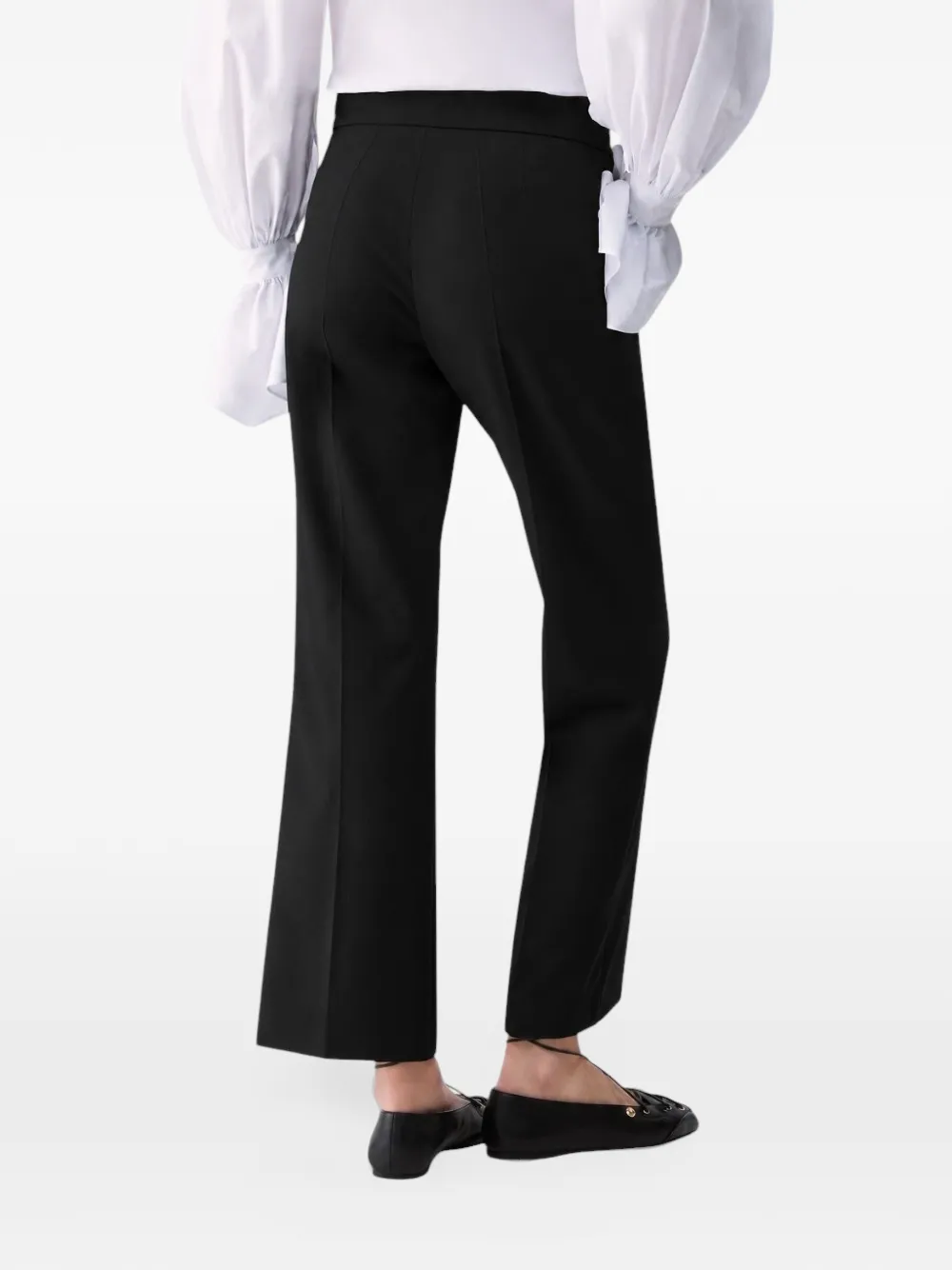 LIU JO straight-leg trousers Zwart
