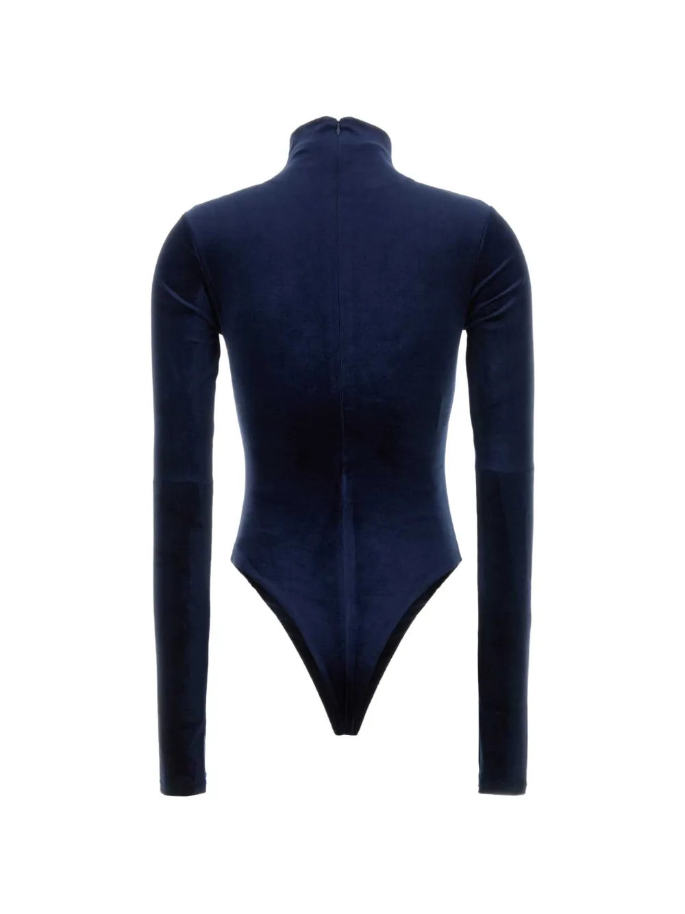 THE ANDAMANE Talitha ruched bodysuit Blauw