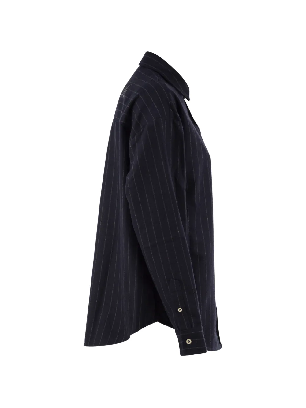 MC2 Saint Barth stripe-pattern shirt Blauw