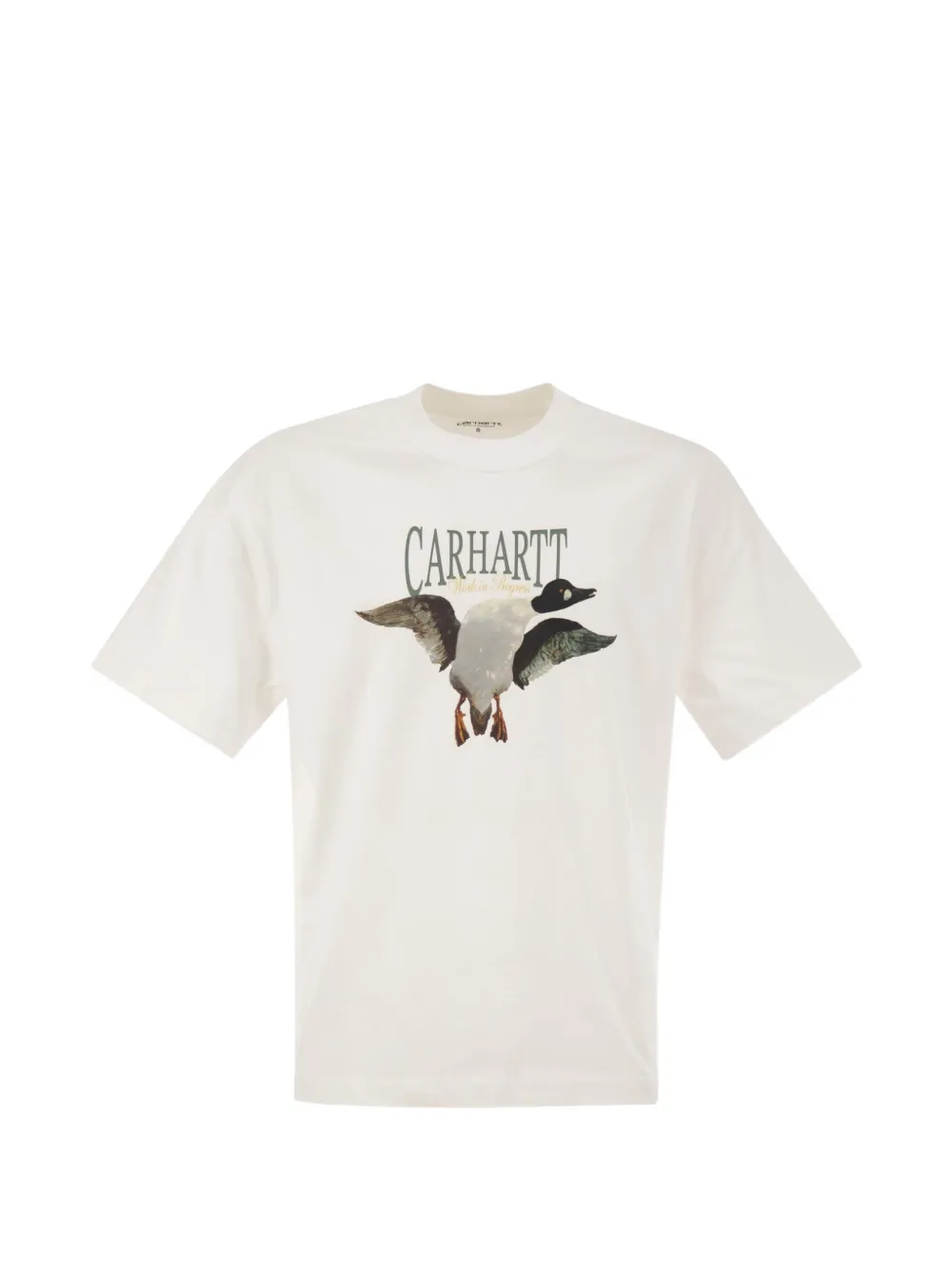 Carhartt WIP Pennon graphic-print T-shirt Wit