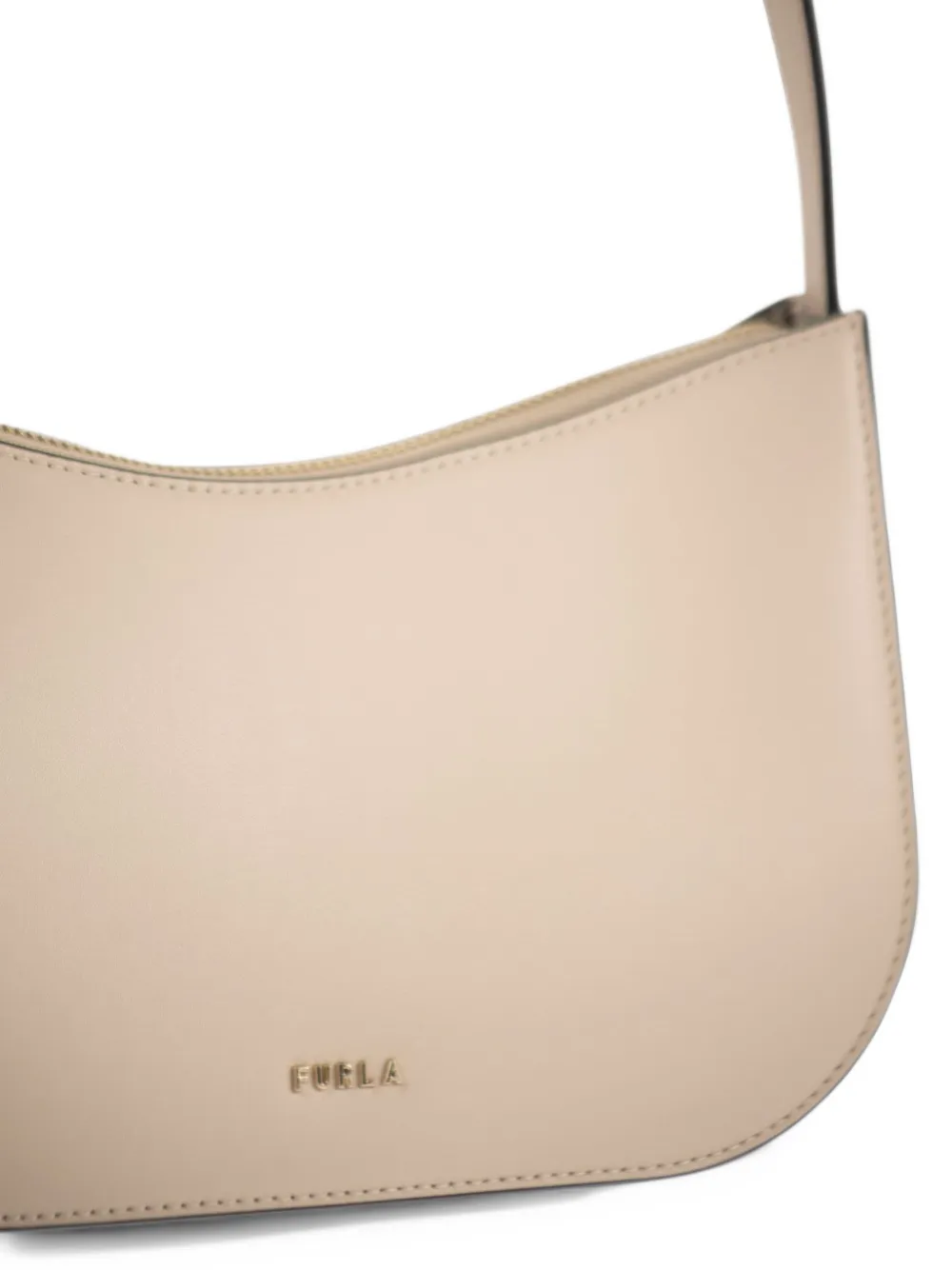 Furla Sara leather shoulder bag Beige