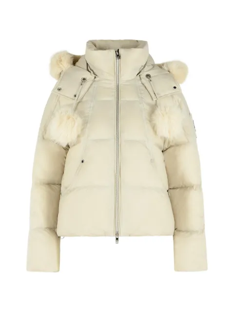 Moose Knuckles Everest pompom-detail bomber jacket