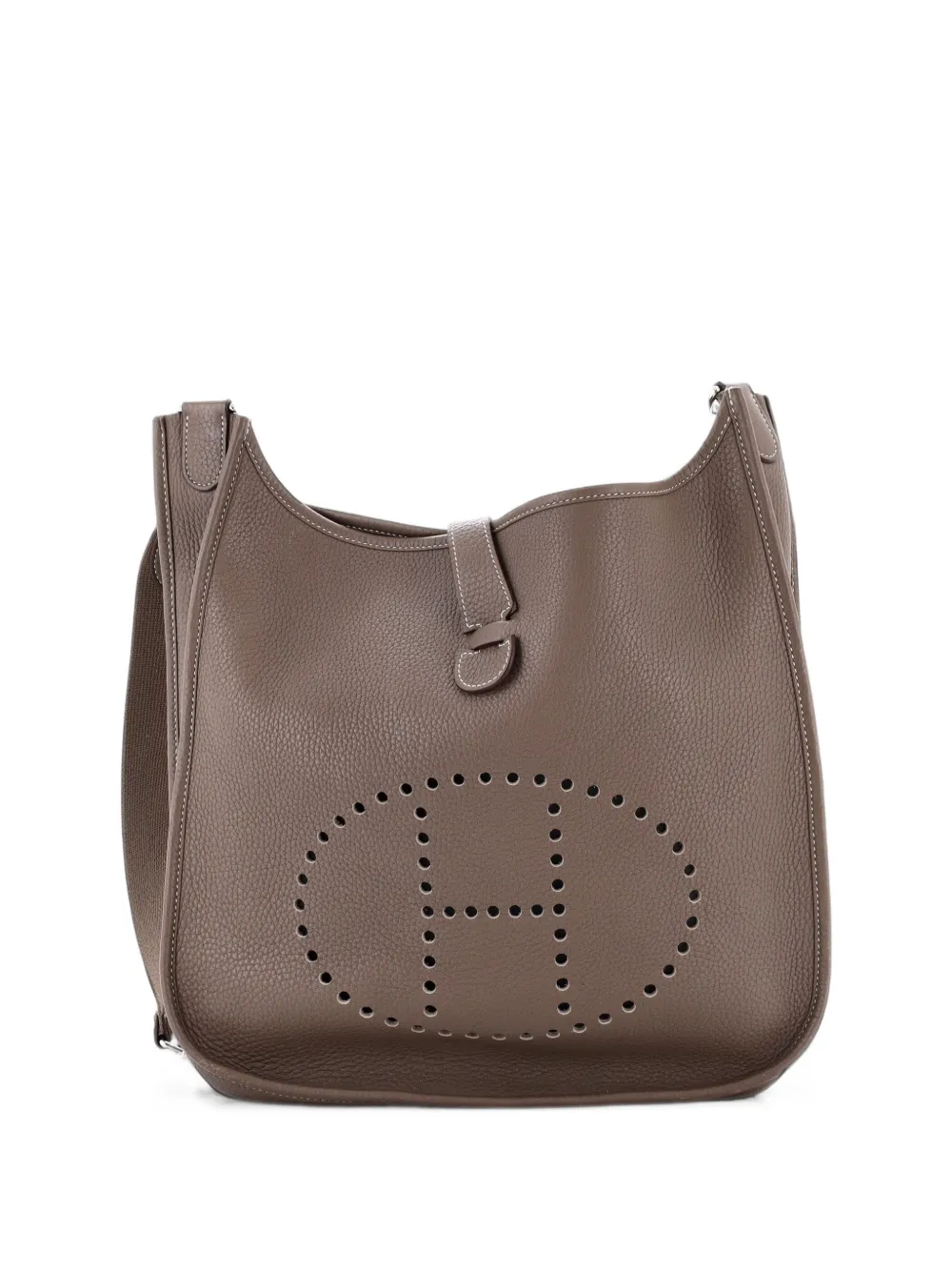 Hermès Pre-Owned Evelyne Bag Gen III Clemence GM crossbody bag - Grau