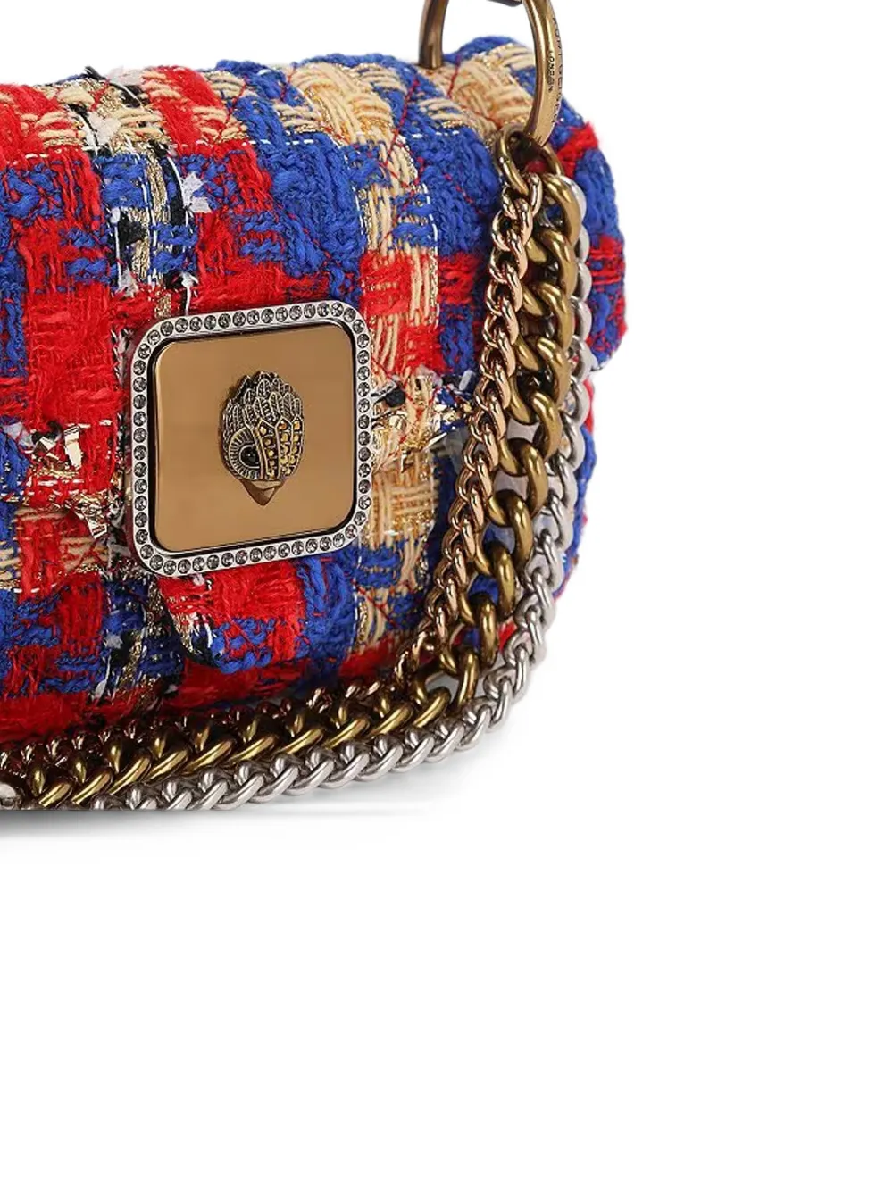 Kurt Geiger London Pimlico chain bag Blauw