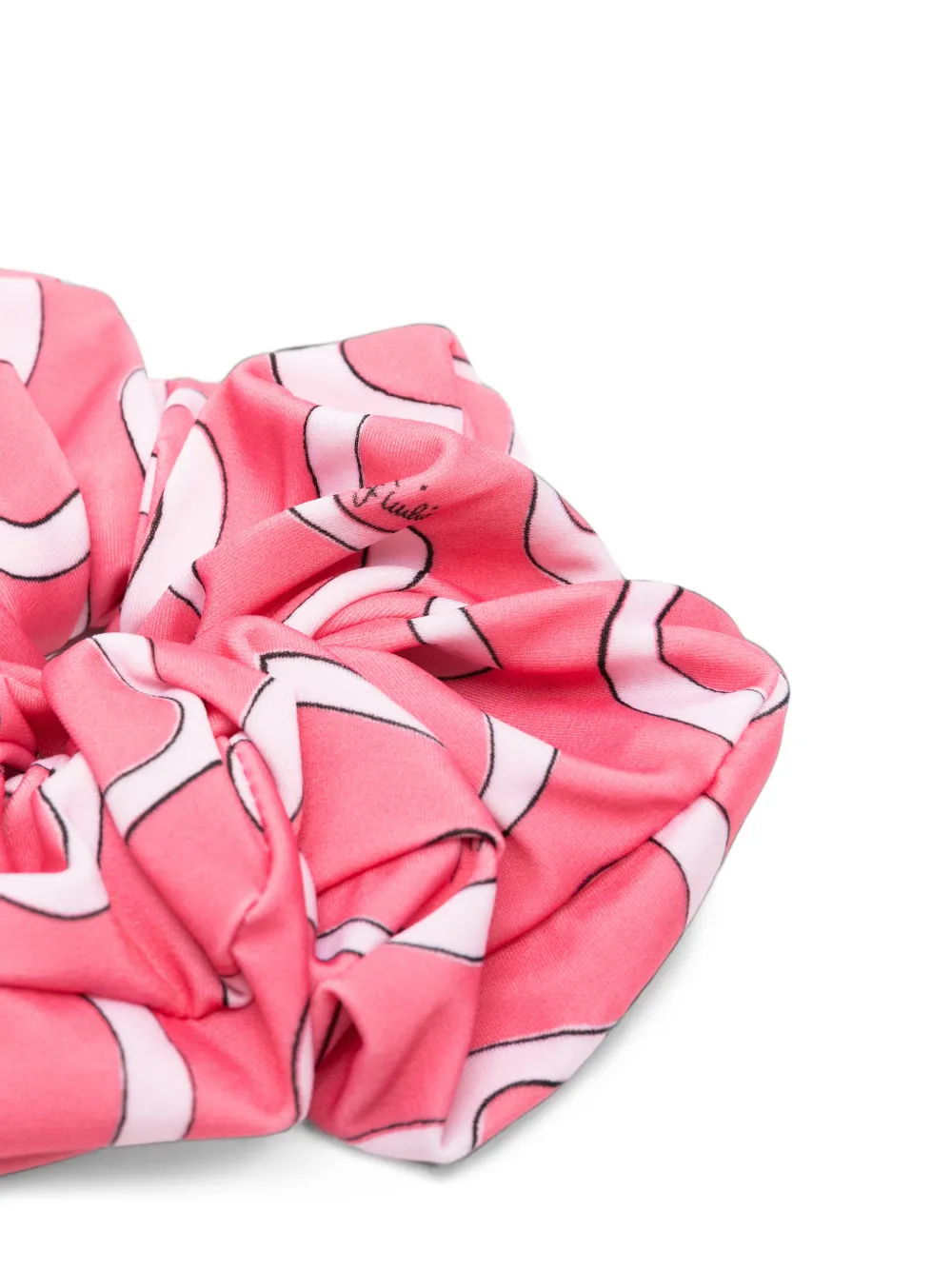 PUCCI printed scrunchie Roze