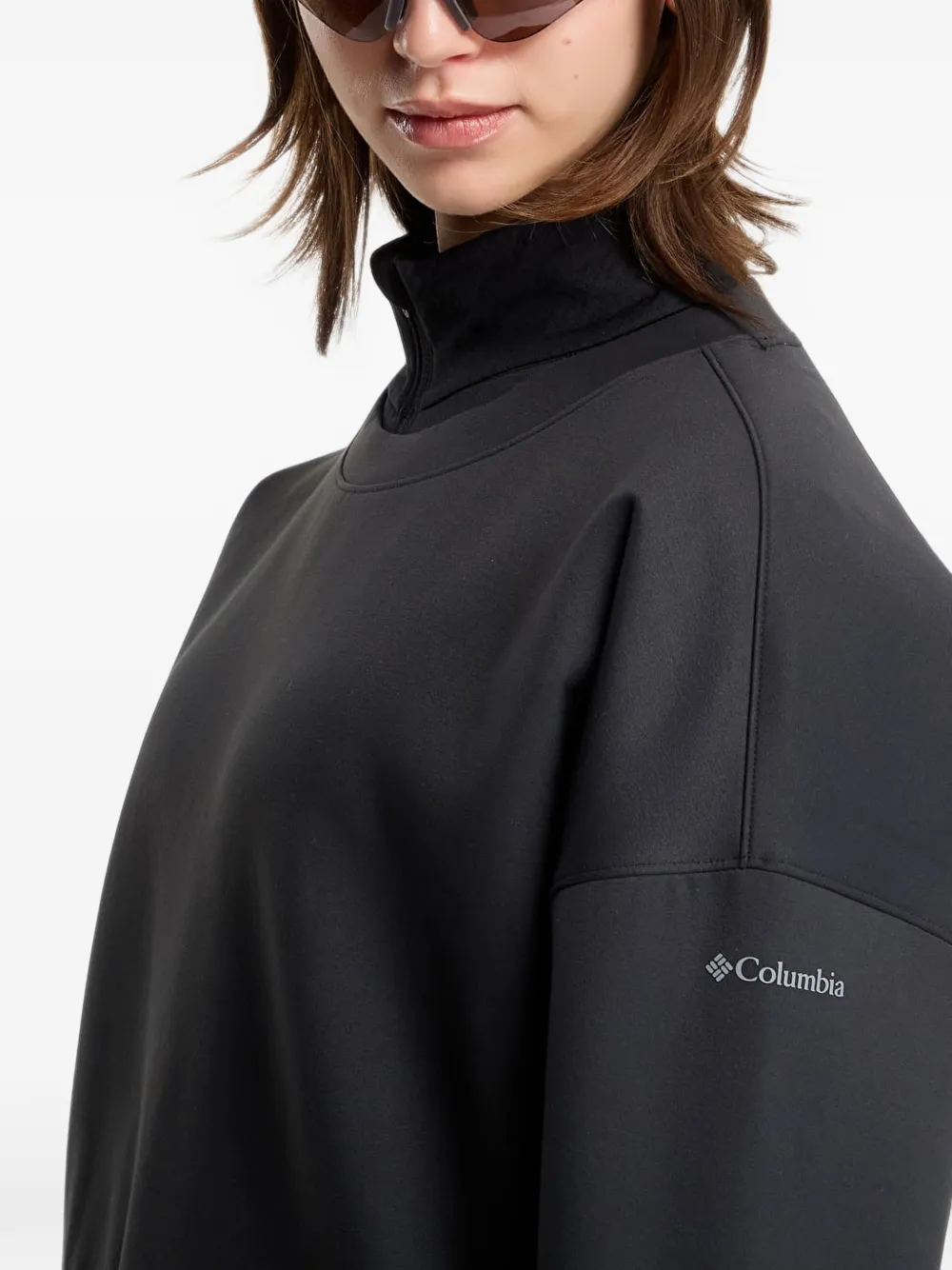Columbia Amazesweats crew-neck sweatshirt Zwart