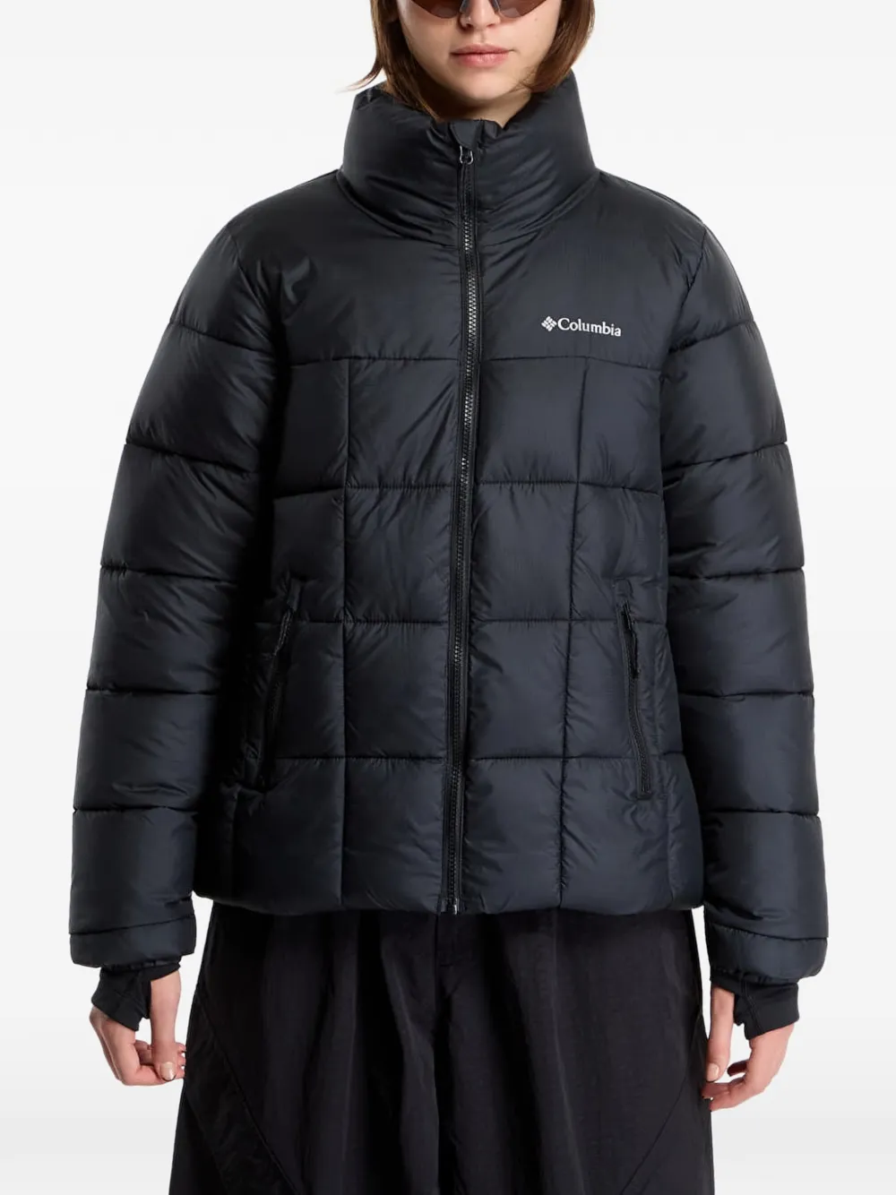 Columbia Puffect™ III zip-up puffer jacket Zwart