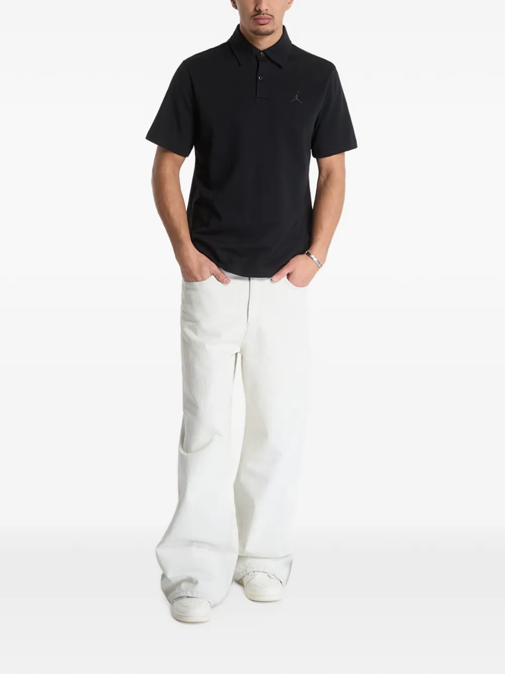 Jordan Dri-FIT golf polo shirt Zwart