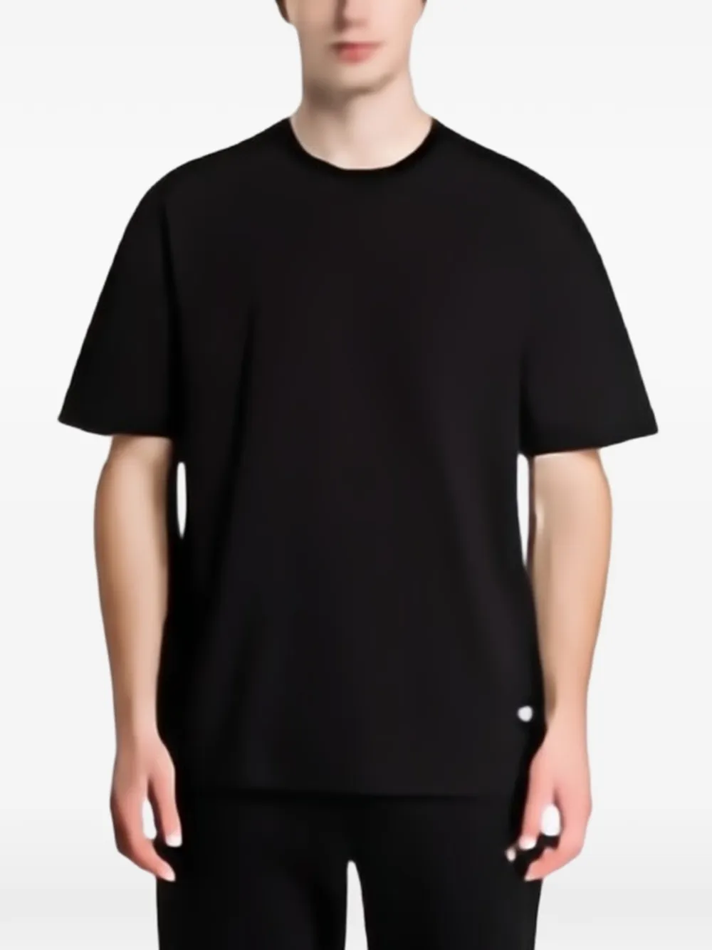 Ea7 Emporio Armani graphic-print pocket T-shirt - Nero