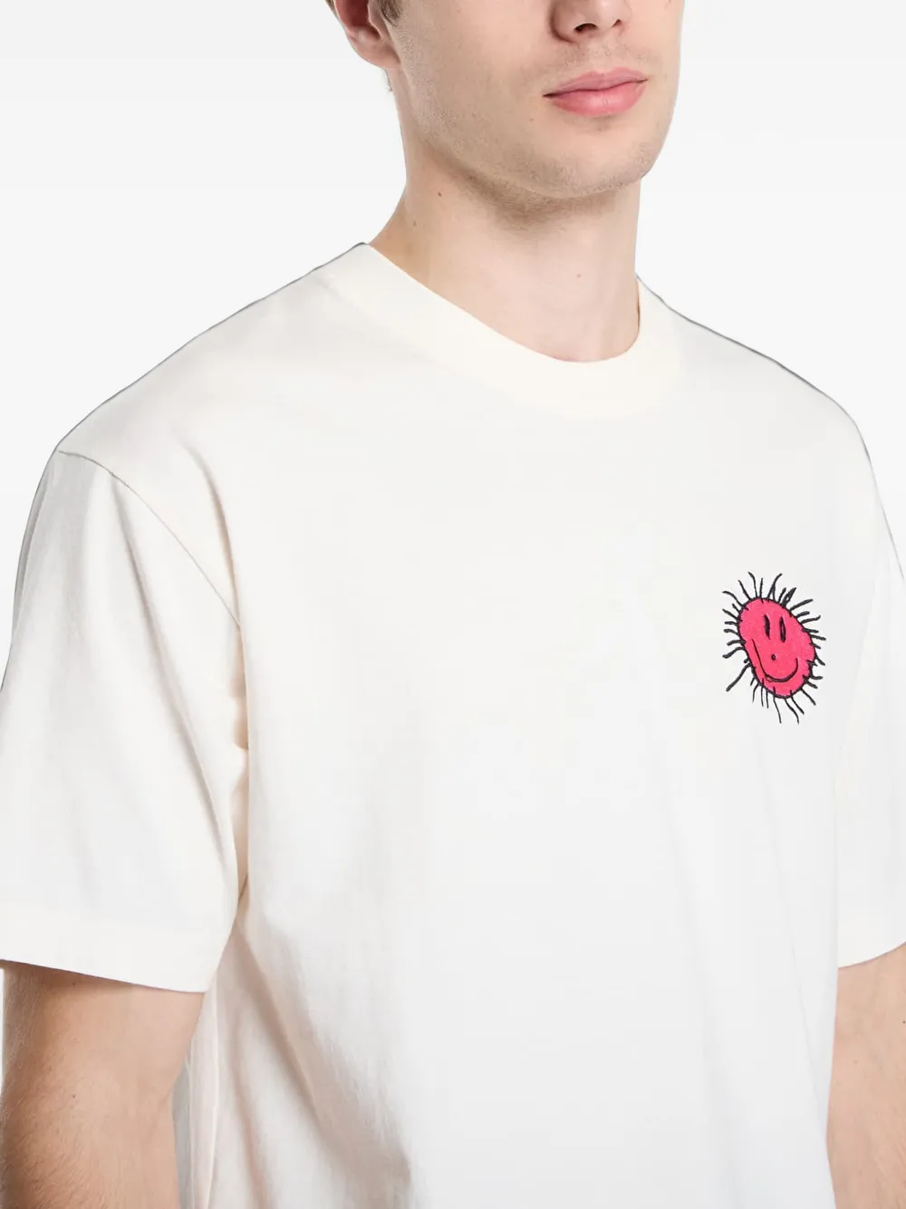 Vans graphic-print T-shirt Beige