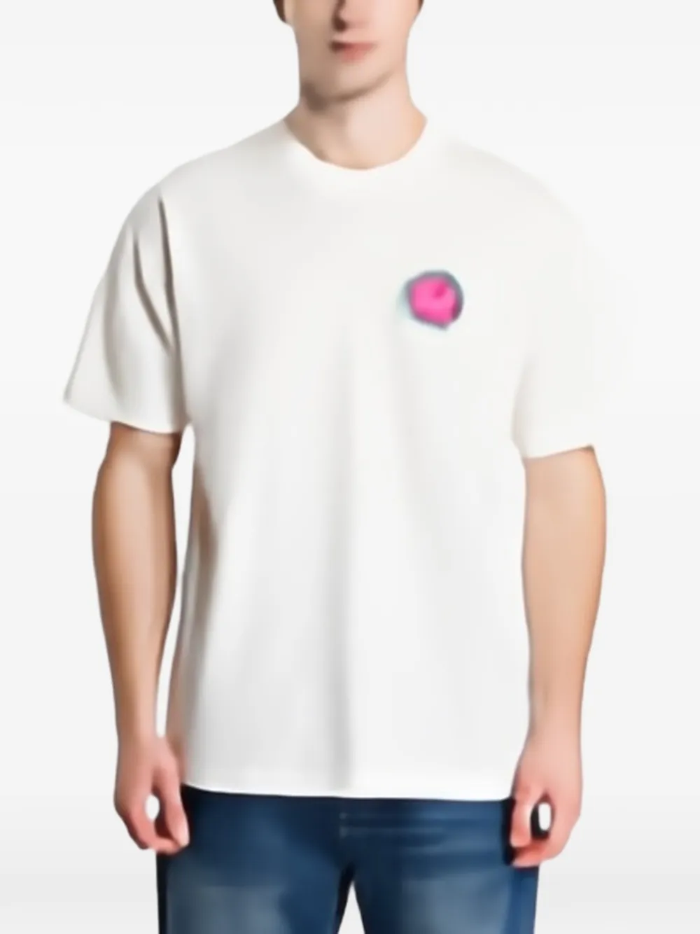 Vans graphic-print T-shirt Beige