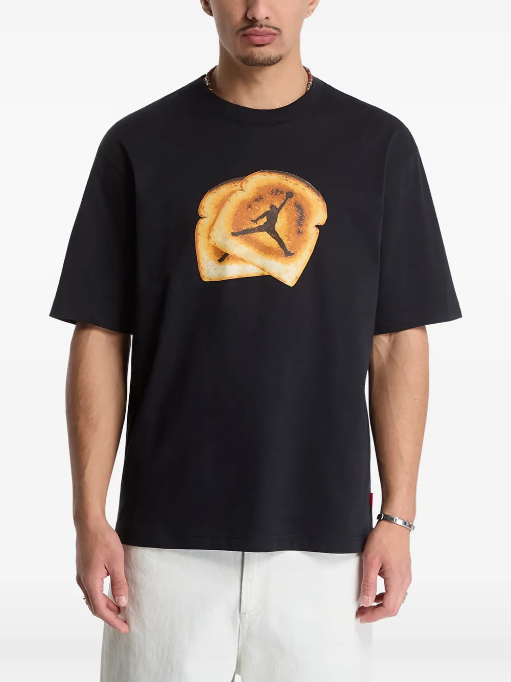Jordan Brooklyn T-shirt Zwart