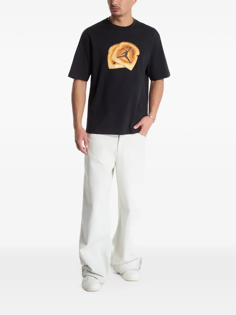 Jordan Brooklyn T-shirt Zwart