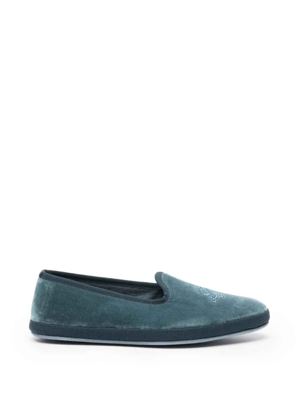 Loro Piana LP Venice slippers - Blu