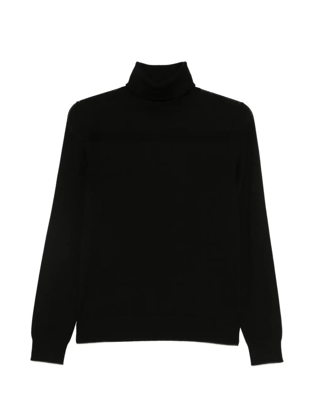 Loro Piana Neo Piuma turtleneck sweater Zwart