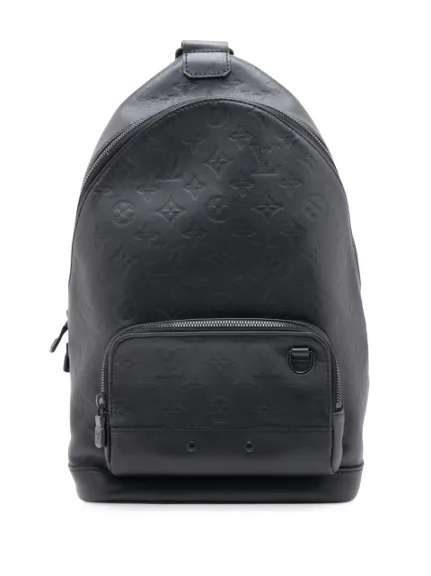 Louis Vuitton Pre-Owned 2021-2026 Monogram Shadow Racer Sling Bag crossbody bag