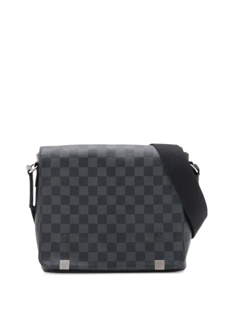 Louis Vuitton Pre-Owned 2017 Damier Graphite District PM crossbody bag