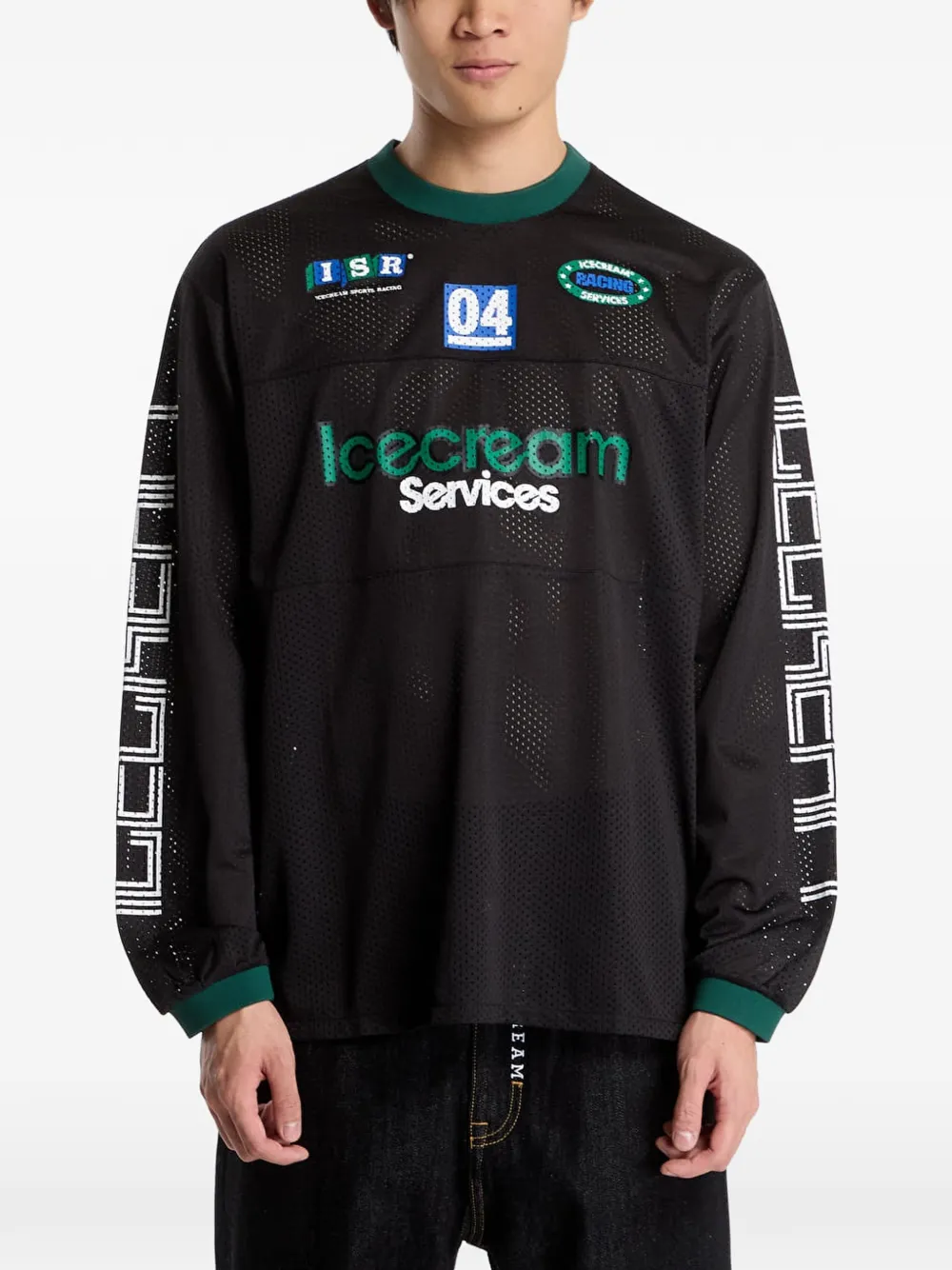 Billionaire Boys Club Ice Cream Icecream Services long-sleeve T-shirt Zwart