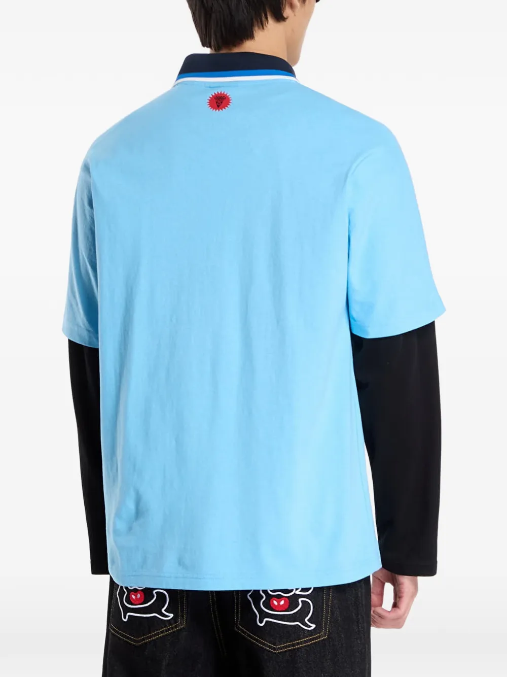 Billionaire Boys Club Ice Cream Running Dog T-shirt Blauw