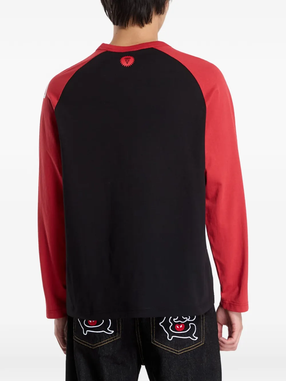 Billionaire Boys Club Ice Cream Running Dog raglan-sleeve T-shirt Zwart