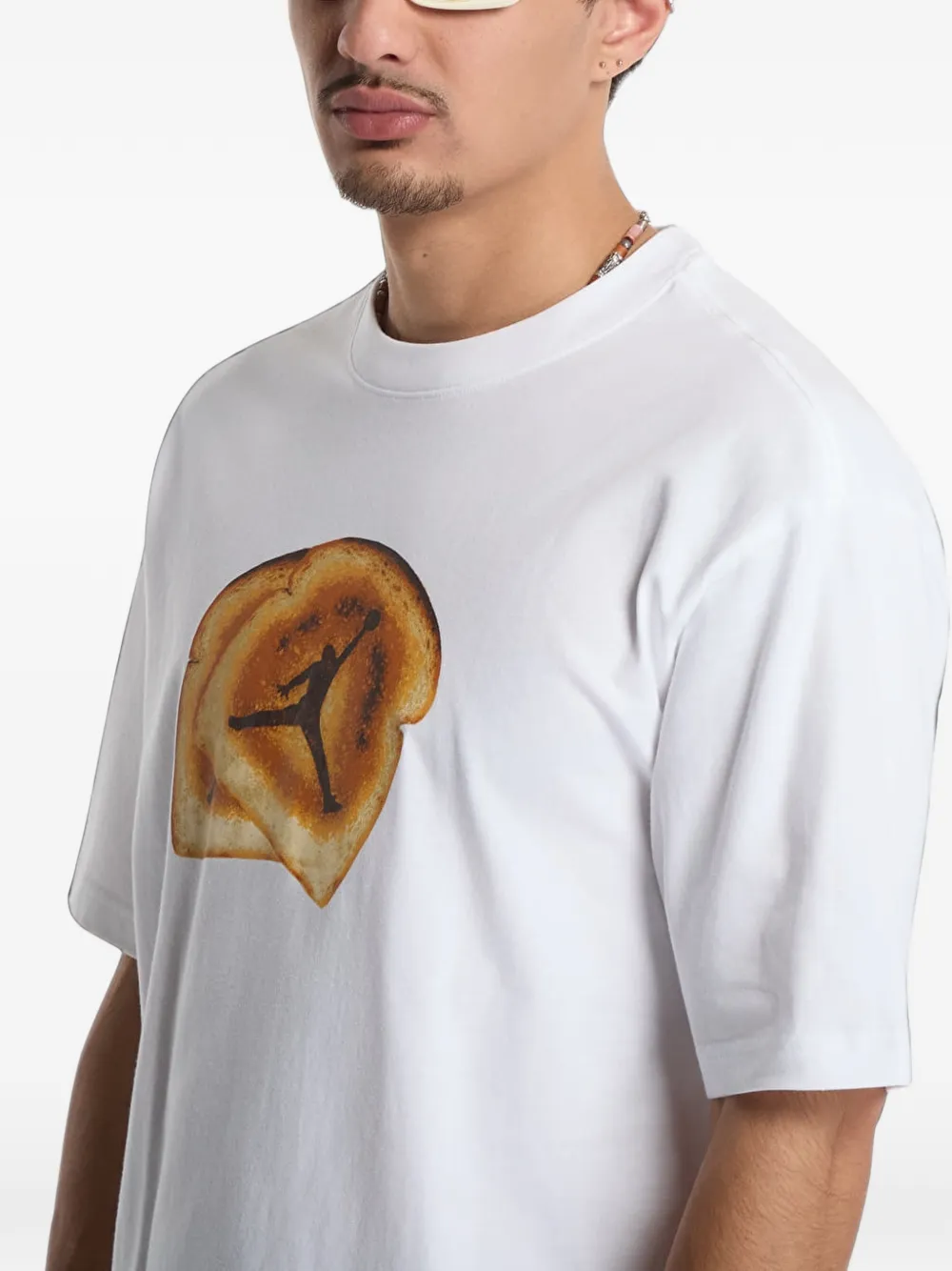 Jordan Brooklyn T-shirt Wit