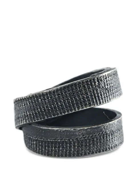 Detaj textured wrap ring