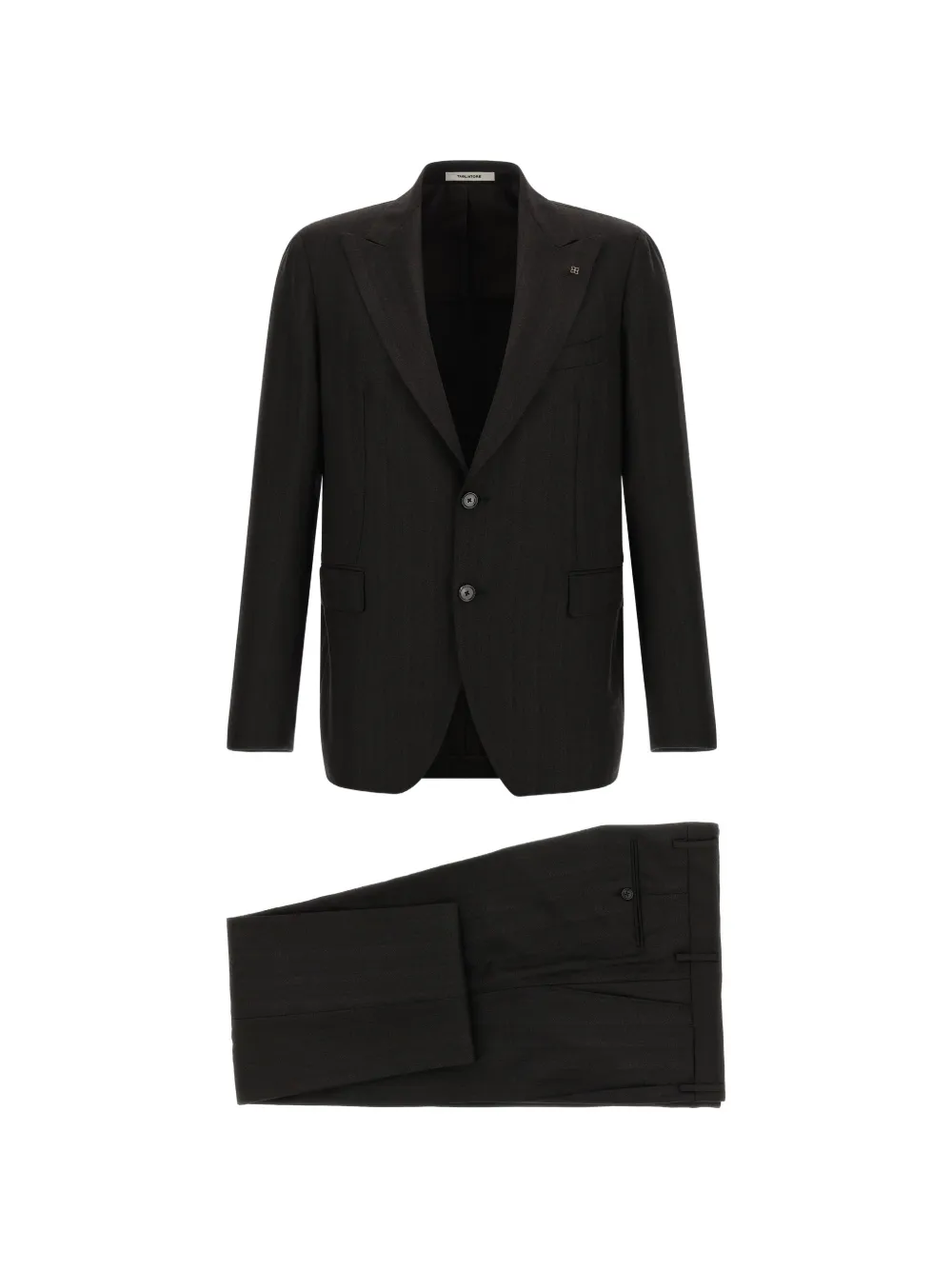 Tagliatore peak-lapel suit - Grigio