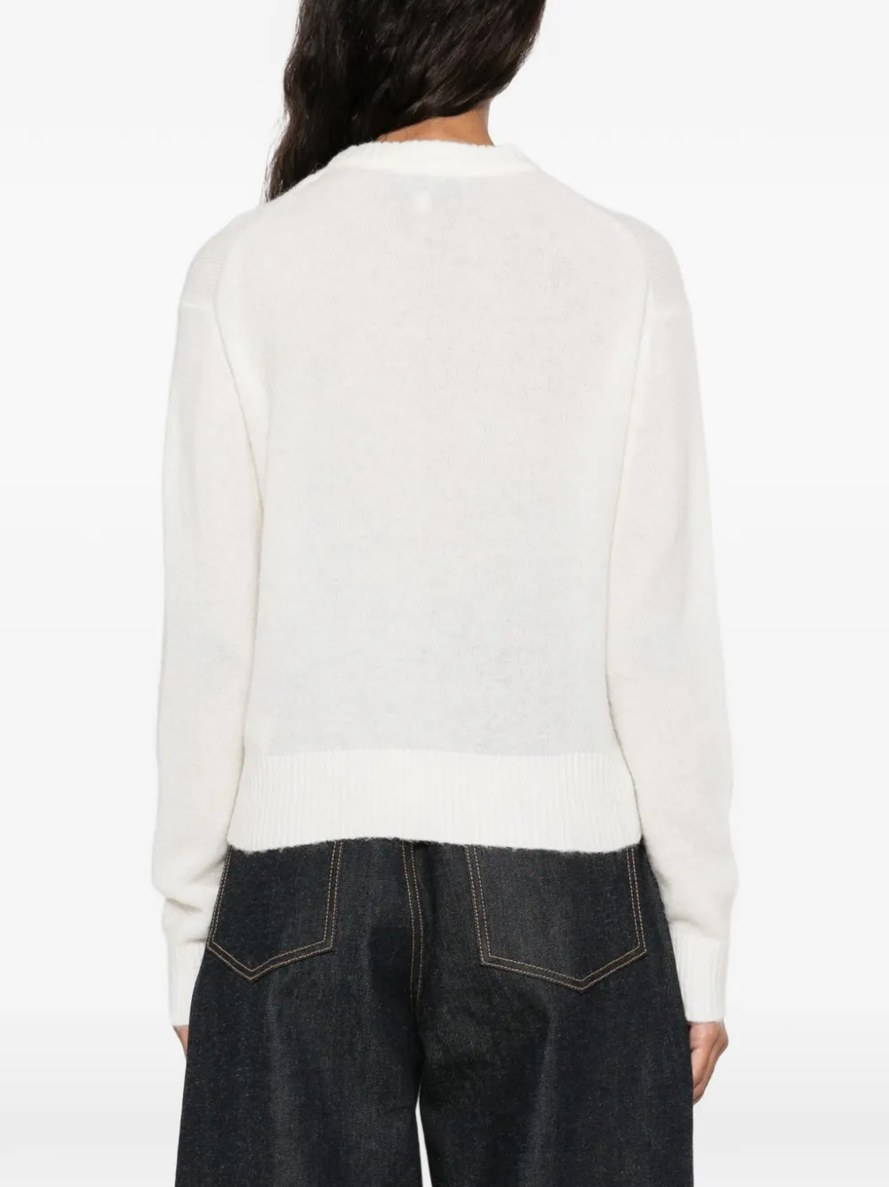 MC2 Saint Barth Lucille crew-neck sweater Beige