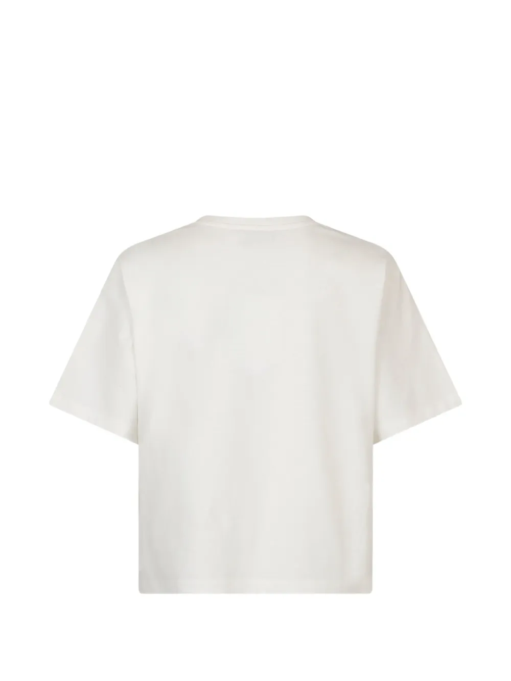 Roberto Cavalli Junior logo-print cotton T-shirt Wit
