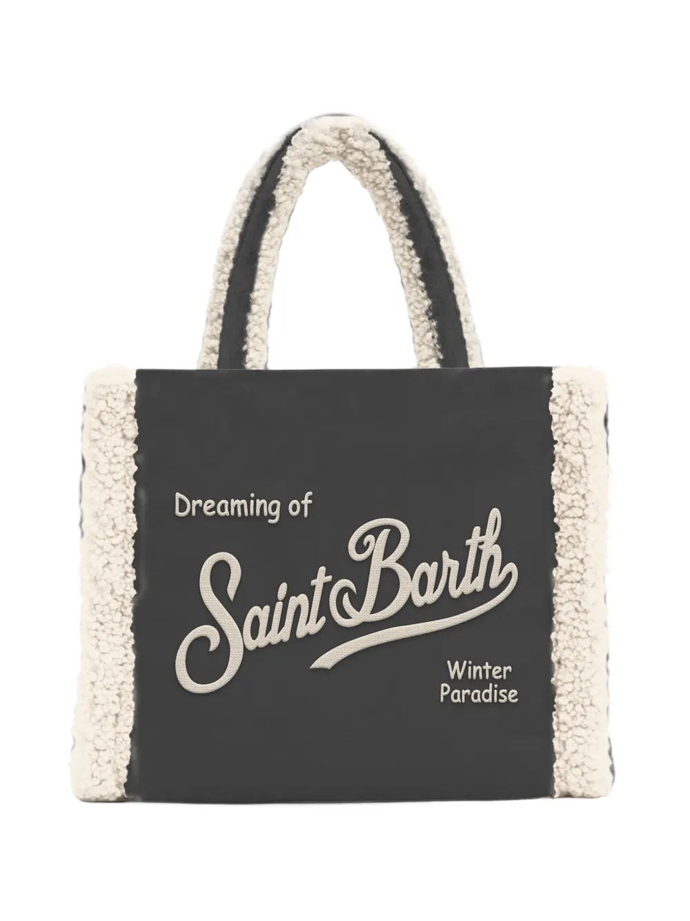 MC2 Saint Barth mini Vanity tote bag Zwart