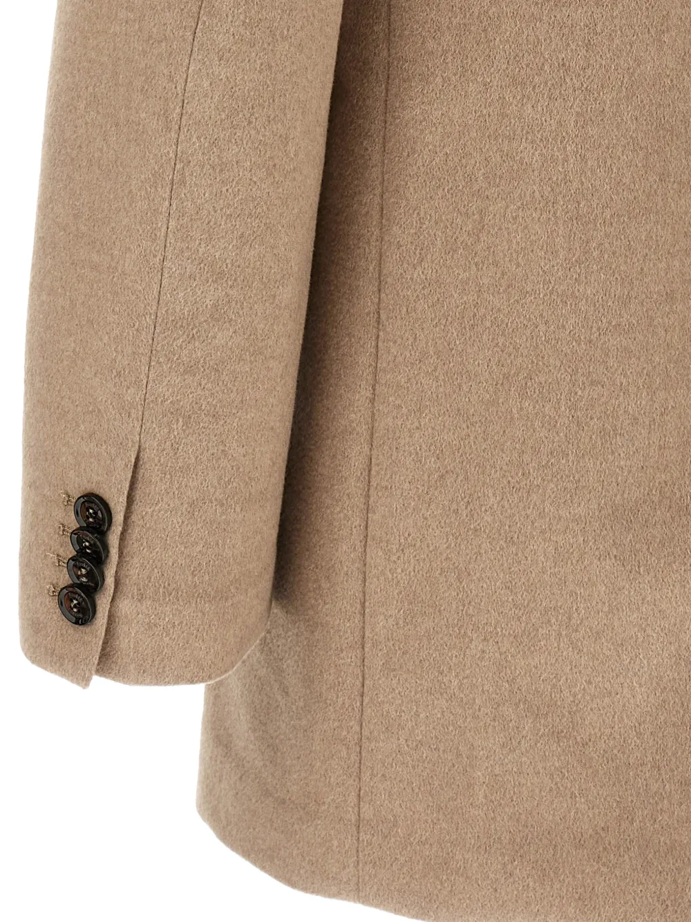 Moorer Monferrato single-breasted coat Beige