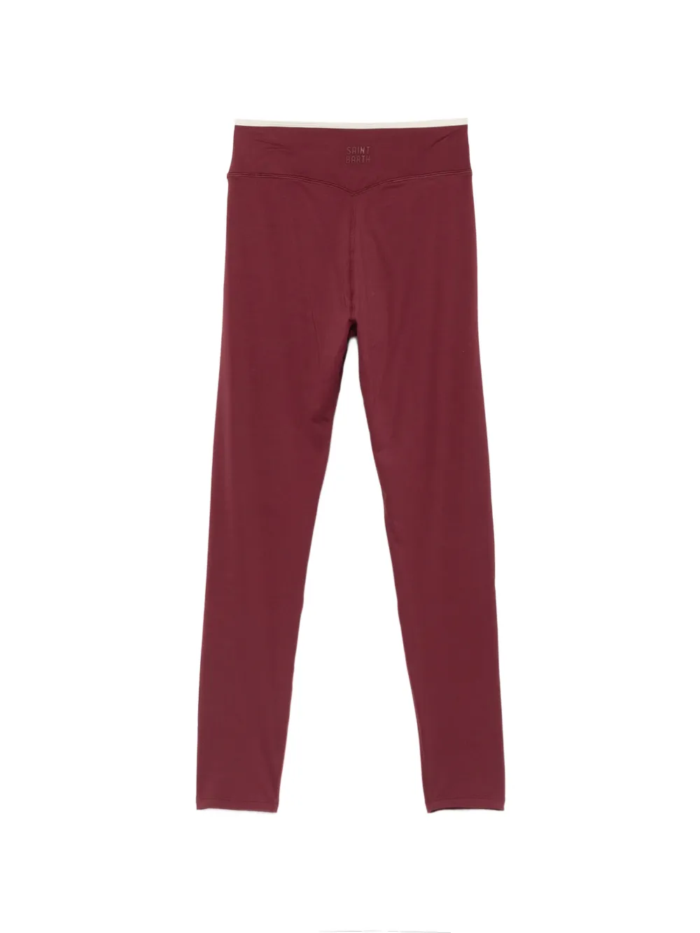 MC2 Saint Barth Kaya legging met logo-print Rood