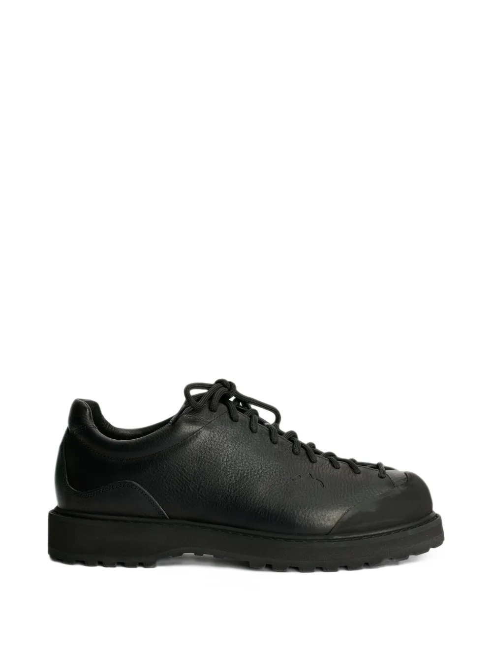 Diemme Ampezzo leather sneakers - Schwarz