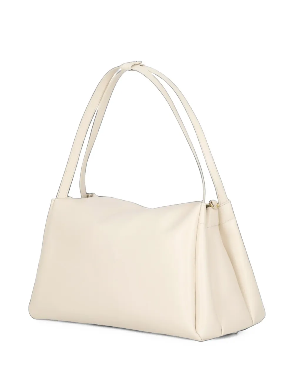 Themoirè Calipso magnetic-fastening shoulder bag Beige