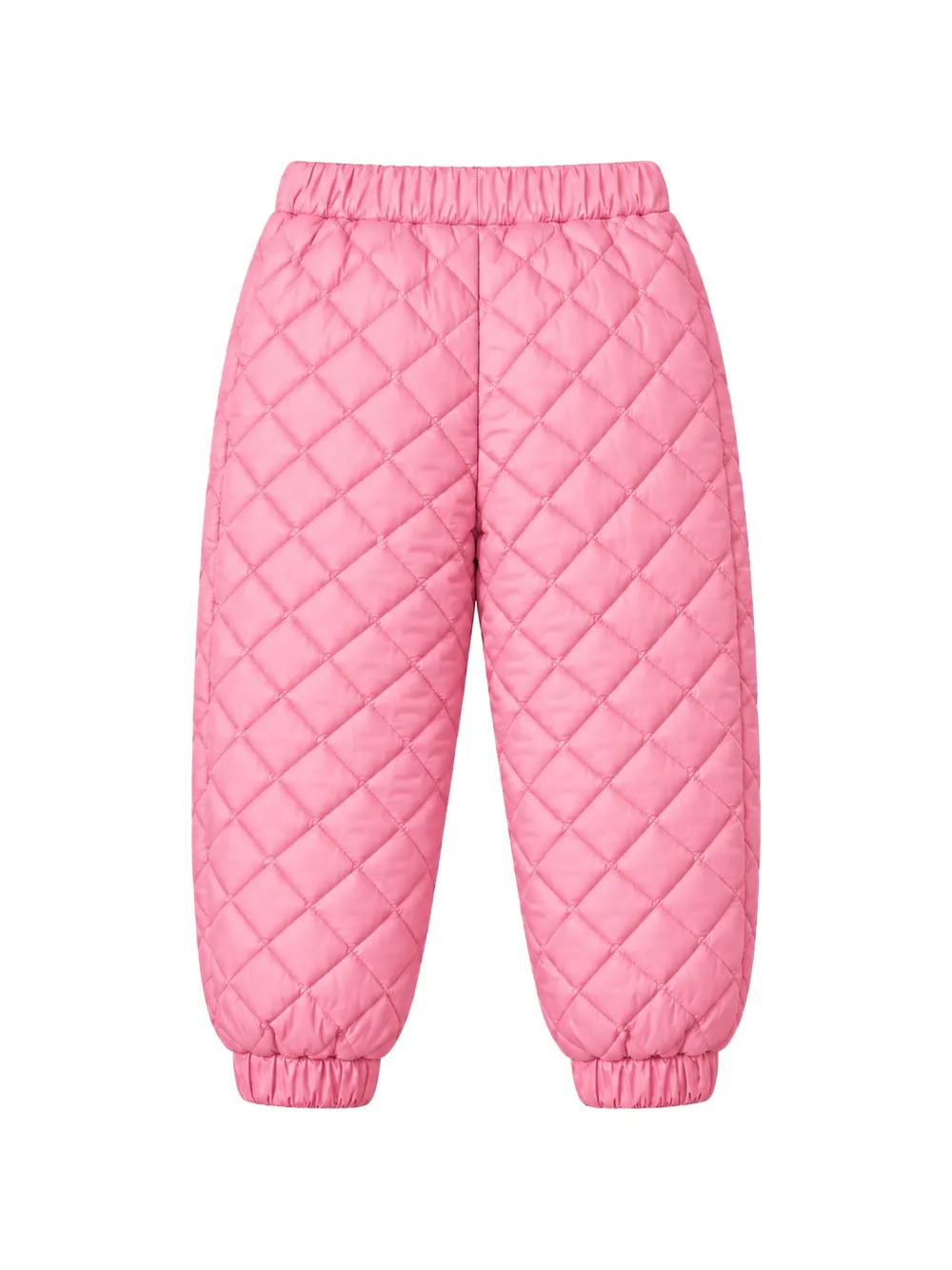 Il Gufo quilted-pattern trousers Roze