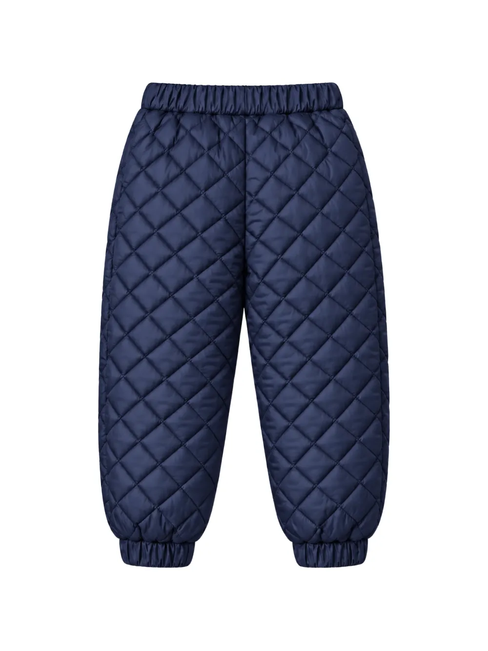 Il Gufo quilted-pattern trousers Blauw
