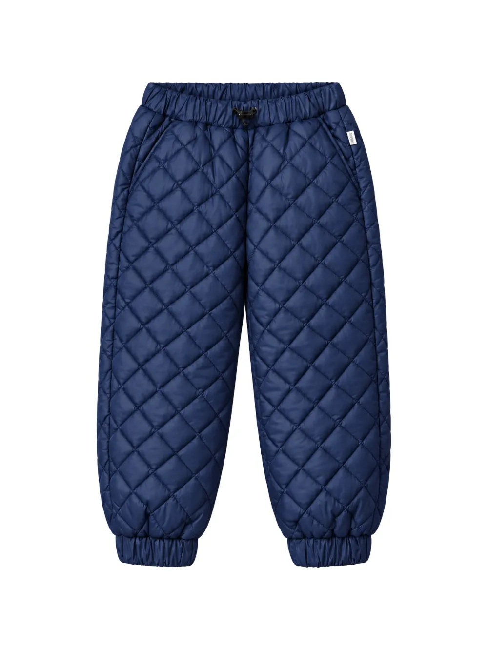 Il Gufo quilted-pattern trousers Blauw