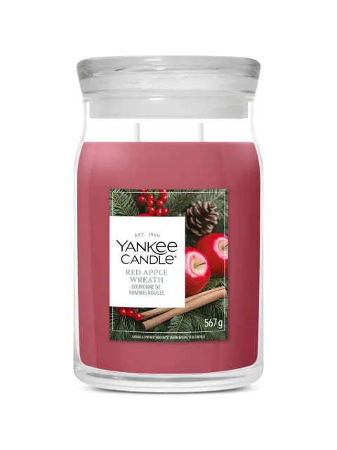 yankee candle Red Apple Wreath candle