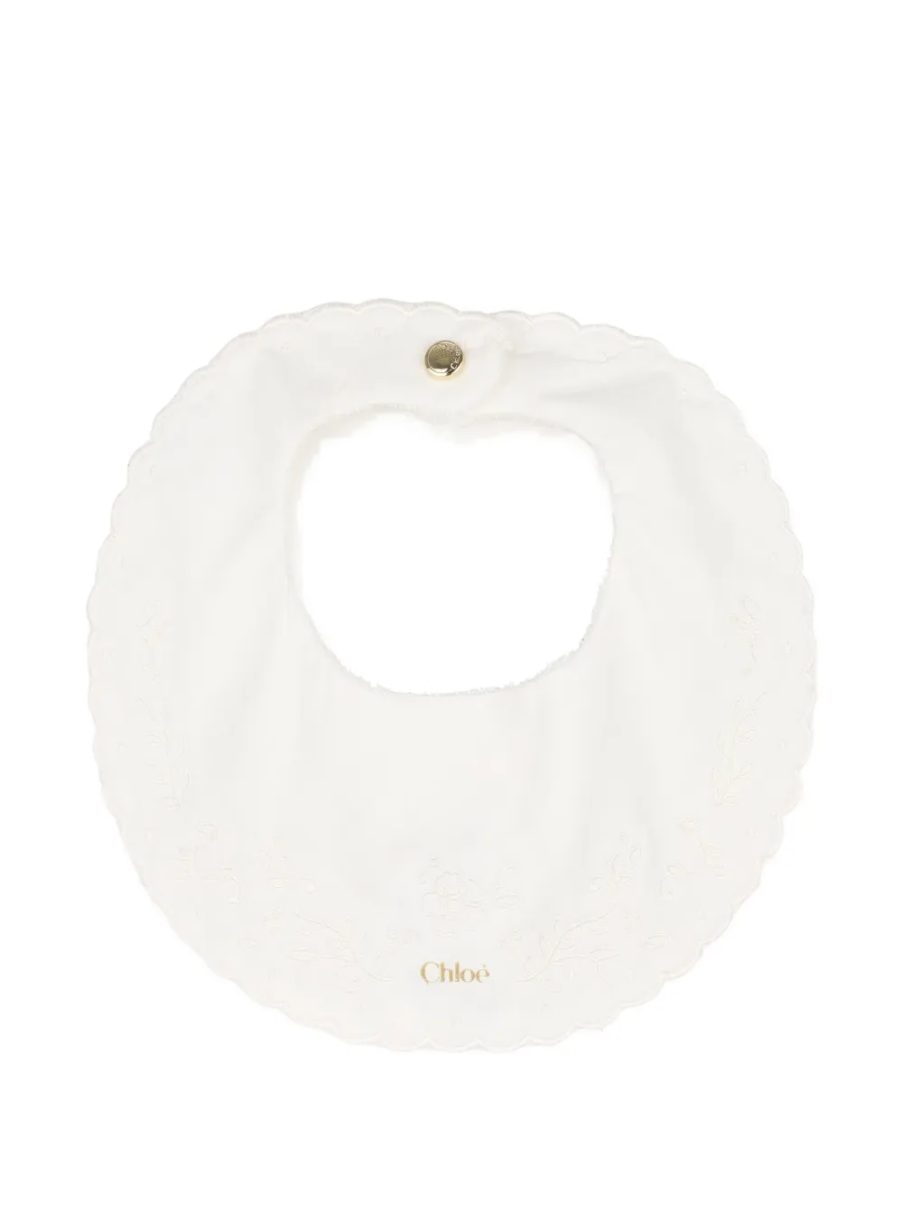 Chloé Kids floral-print babygrow set Wit
