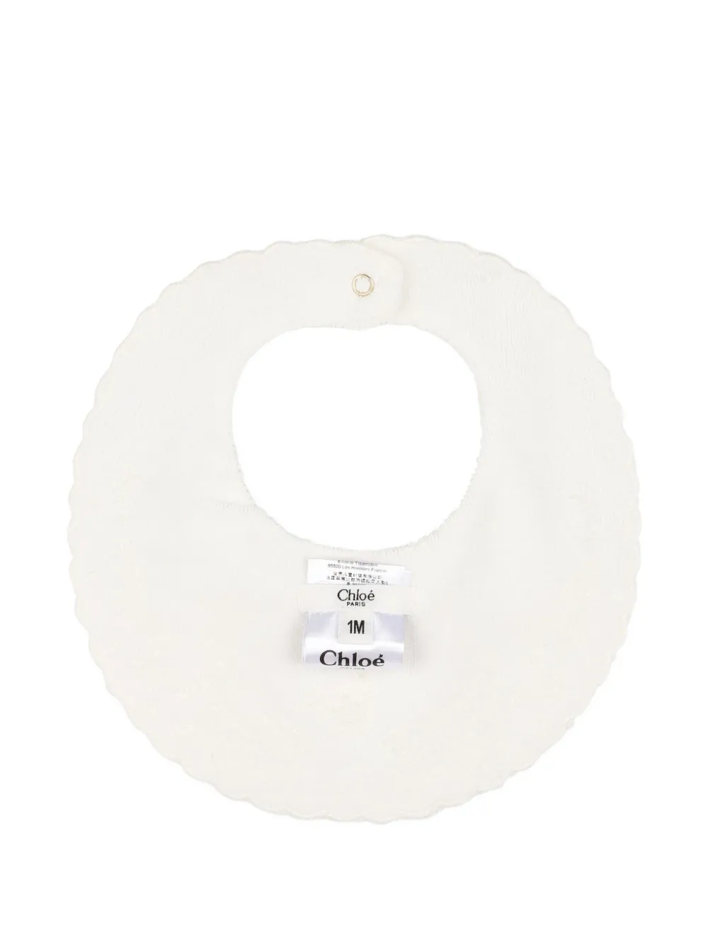 Chloé Kids floral-print babygrow set Wit