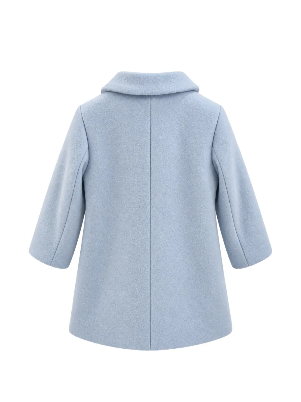 Il Gufo patch-pockets coat Blauw
