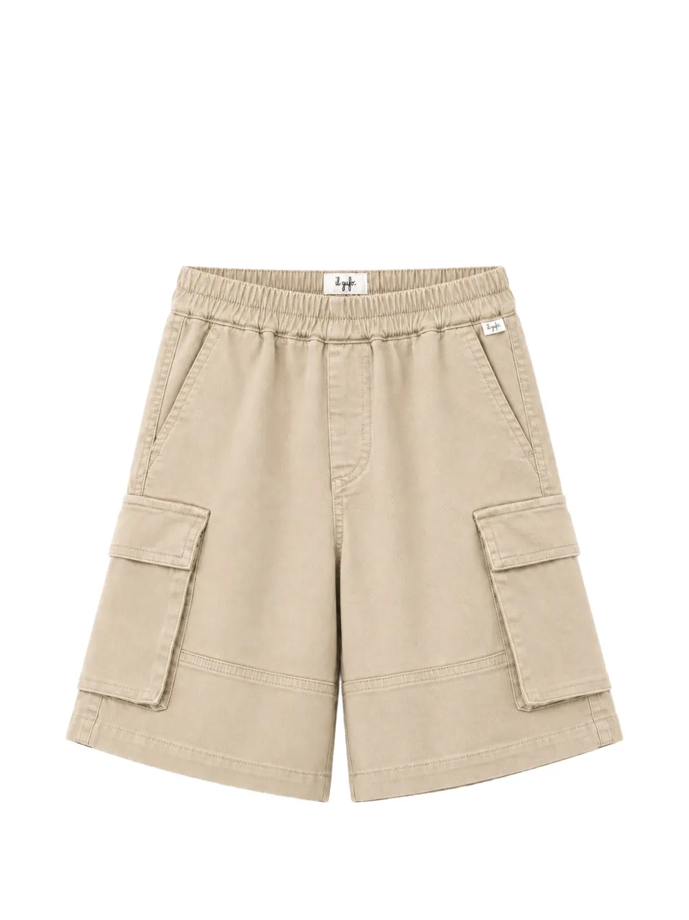 Il Gufo cargo-pockets shorts Beige
