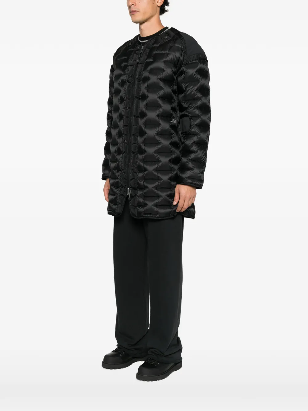 Oakley Latitude quilted padded coat Zwart