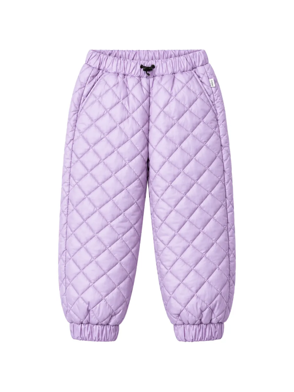 Il Gufo quilted-pattern trousers Paars