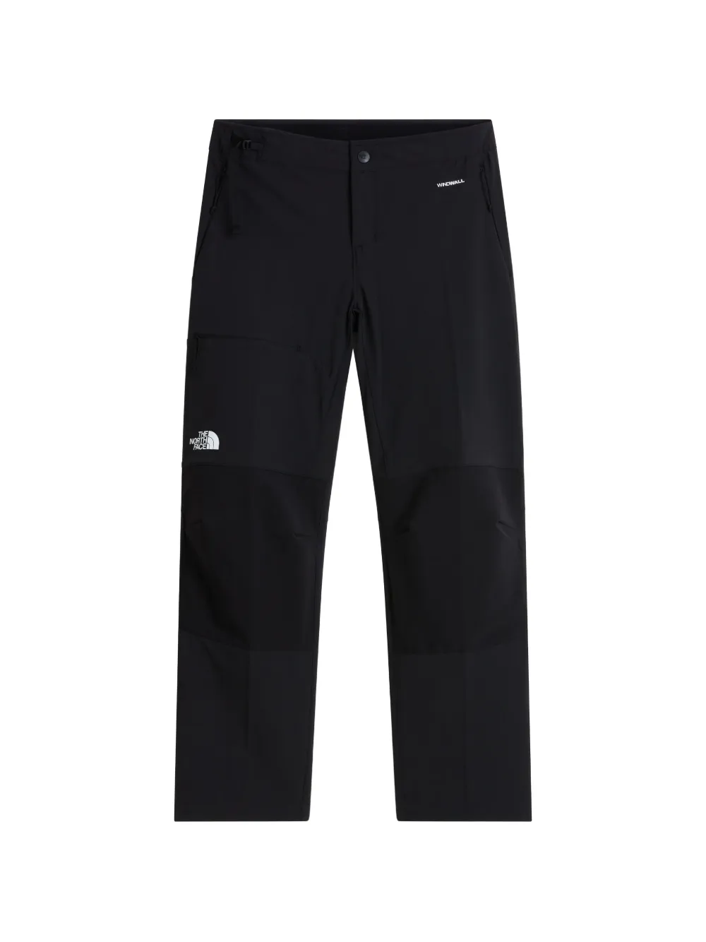 The North Face panelled logo-print trousers Zwart
