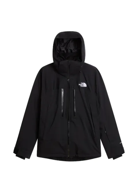 The North Face chaqueta con capucha y logo