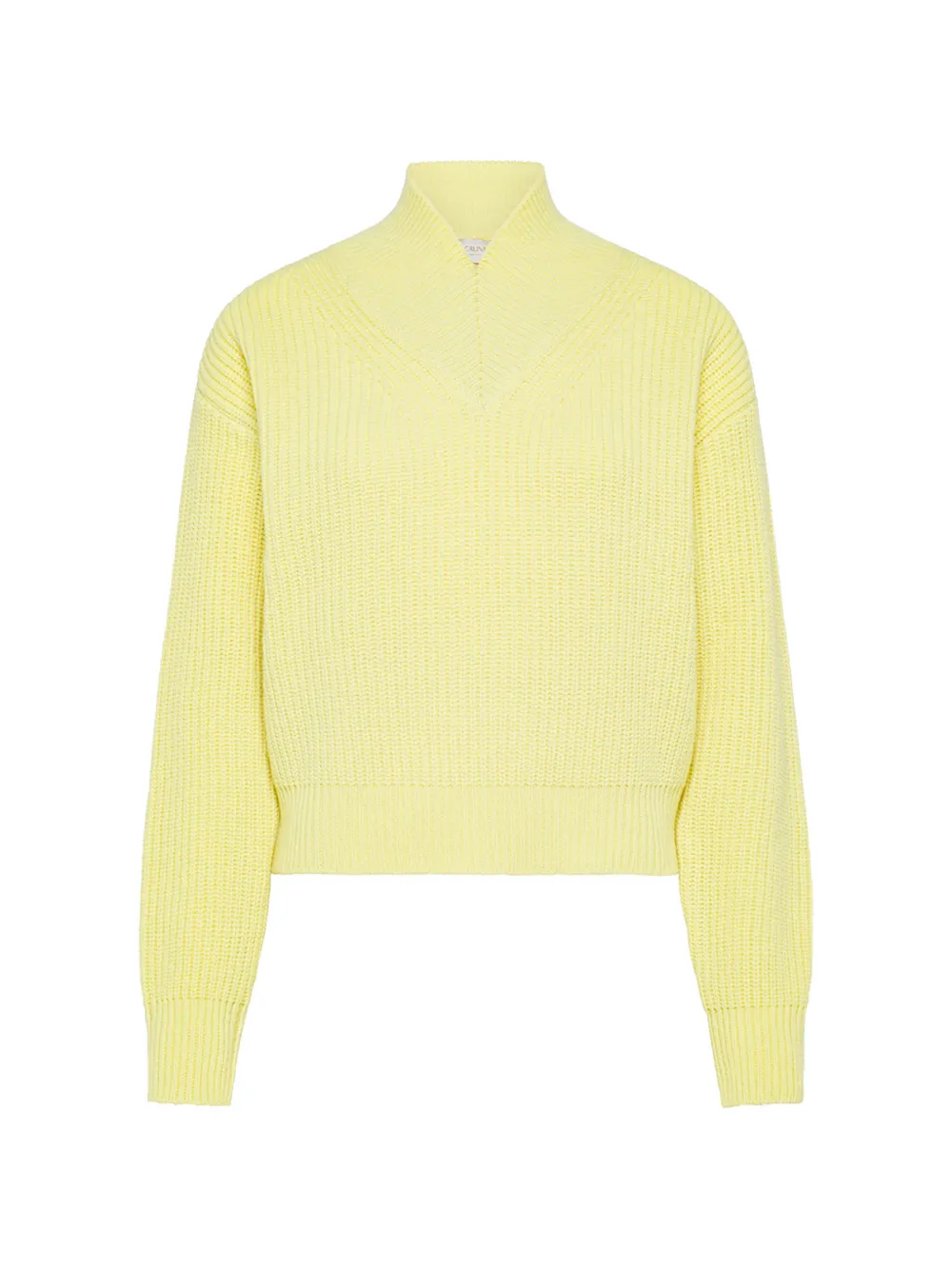 Cruna Helene V-neck sweater - Gelb