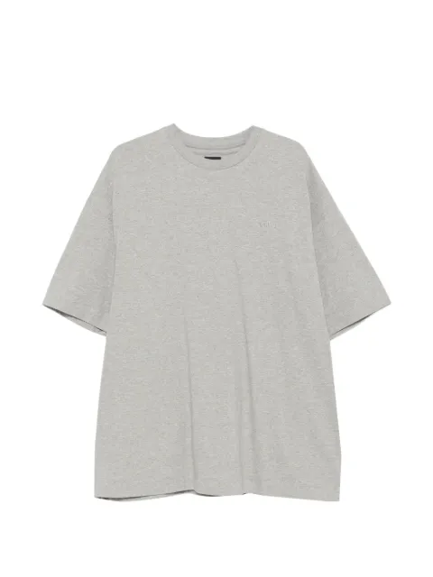 Juun.J logo-embroidered graphic-print T-shirt