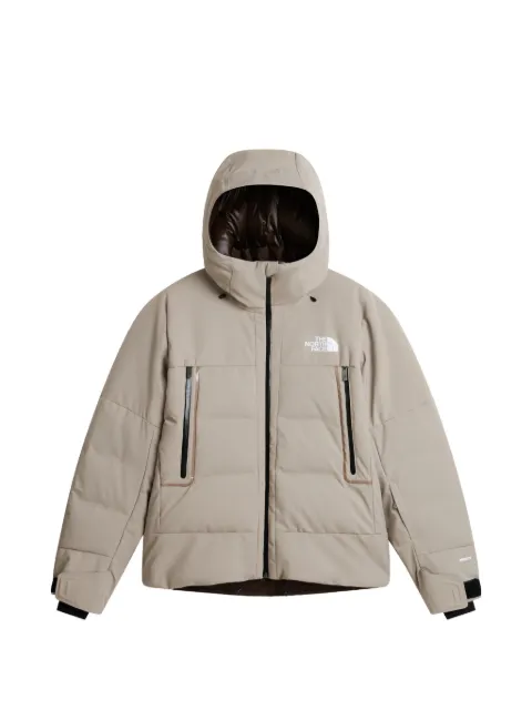 The North Face hooded quilted jacket